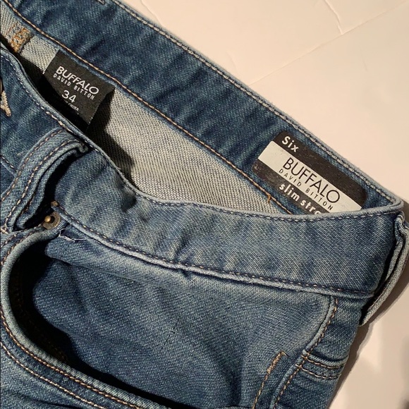 David Bitton Slim Straight Jeans - Picture 3 of 6